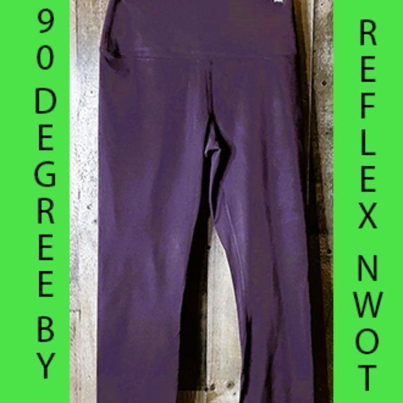 90 Degree By Reflex Pants - NWOT 90 DEGREE BY REFLEX SIZE MEDIUM ACTIVEWEAR LINE LEGGING